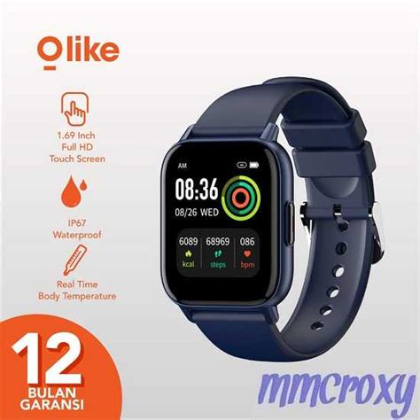 Jual Olike W12 Smartwatch Horizon HD Full Touch Screen Real Time