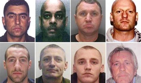 Police Release Mugshots Of Wanted British Criminals Who Have Fled To