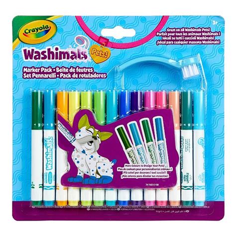 Recharge Feutres Washimals Crayola Boutique Bcd Jeux