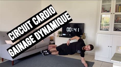 Séance Abdominaux N1 Circuit gainage dynamique et cardio Travaille