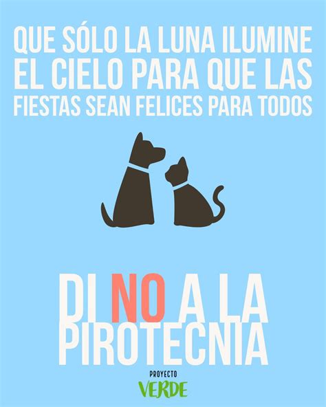 Tarjetas Y Frases Para Decir No A La Pirotecnia En Las Fiestas