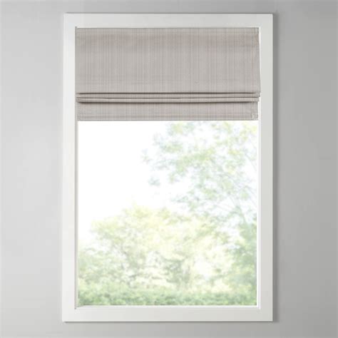 Madison Park Galen Cordless Roman Shades Fabric Privacy Single Panel Darkening Energy