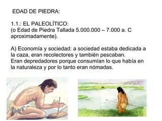 La Prehistoria Ppt