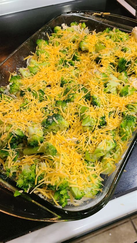 Chicken Broccoli Potato Casserole Quick To Make No Getting Off This