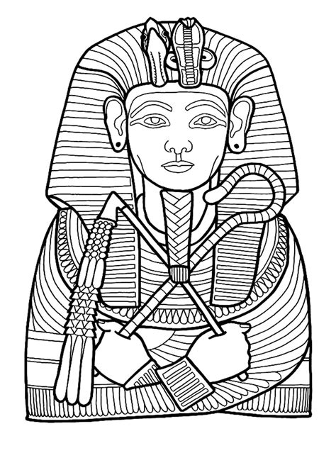 Dibujos Para Colorear Gratis De Egipto Para Imprimir Y Colorear