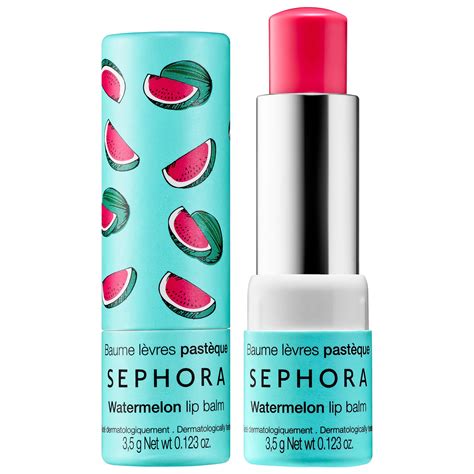 Sephora Collection Lip Balm Scrub Watermelon 0 123 Oz 3 5g