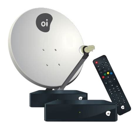 Kit 2 Receptor Oi Tv Livre Hd Antena Lnb Duplo 17m Fios Mercado Livre