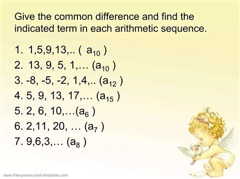 Arithmetic sequence | PPT