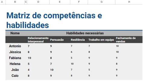 Matriz De Compet Ncias E Habilidades O Que E Como Elaborar