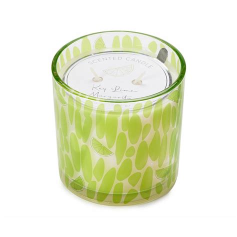 Key Lime Margarita 2 Wick Speckle And Wedge Candle 1 Each Delivery Or