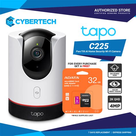 Tp Link Tapo C Pan Tilt Ai Home Security Wi Fi Camera Shopee