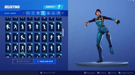 Fortnite Bolt Outfit Showcase With All Dances Emotes YouTube