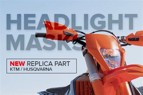 New Headlight Masks For Ktm And Husqvarna Models Polisport