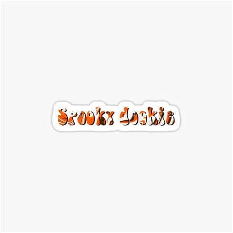 Spooky Dookie Sticker For Sale By Jocybossy3213 Redbubble