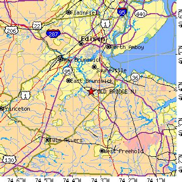 Old Bridge, New Jersey (NJ) - Population Characteristics