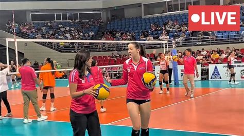 Creamline Vs Farm Fresh Live Now July Pvl Reinforced