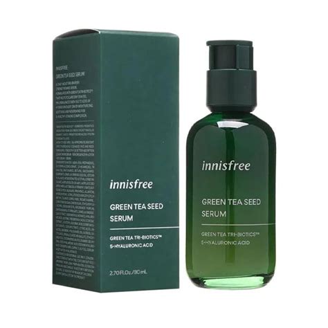 Zalabt Innisfree Green Tea Seed Serum 5 Hyaluronic Acid 80ml