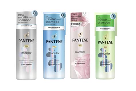 PANTENE Pantene Shampoo Micellar Moist Purify RoseWater Scalp Cleanse