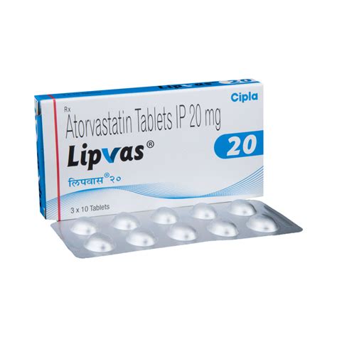 Buy Lipvas Atorvastatin Mg Tablets Online Aipctshop