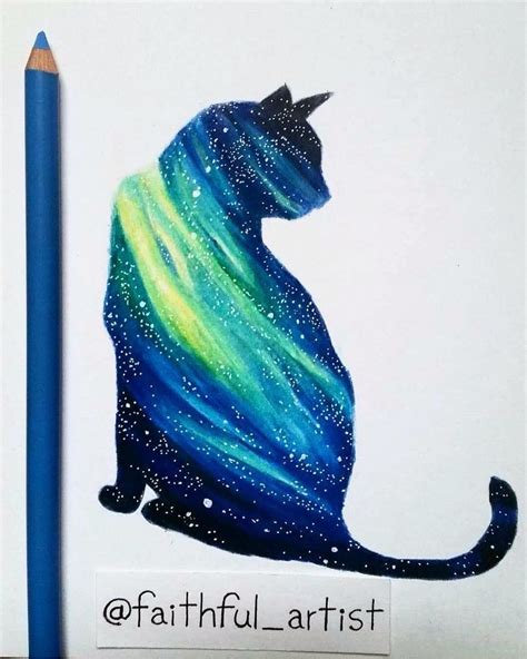 Instagram Art Featuring Page on Instagram: “Galaxy Cat By @faithful ...