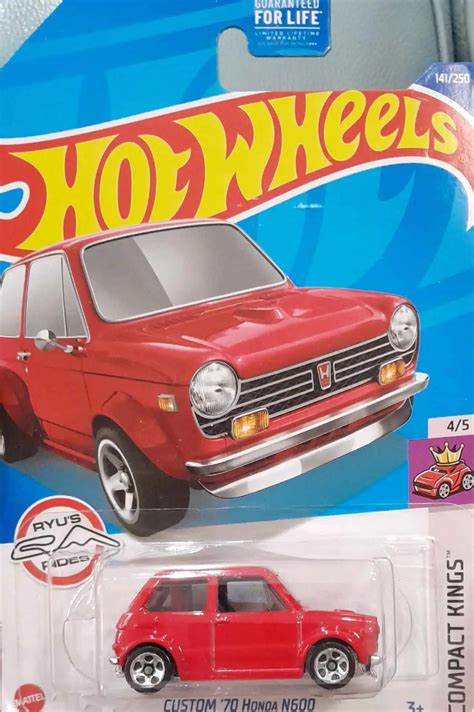 Hot Wheels Compact Kings Custom 70 Honda N600 Universo Hot Wheels