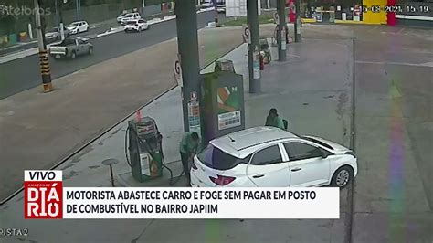 Motorista Abastece Carro E Foge Sem Pagar Em Posto De Combust Vel No