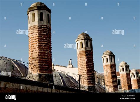 Roof Example Of Ottoman Turkish Architecture In Istanbul Stock Photo