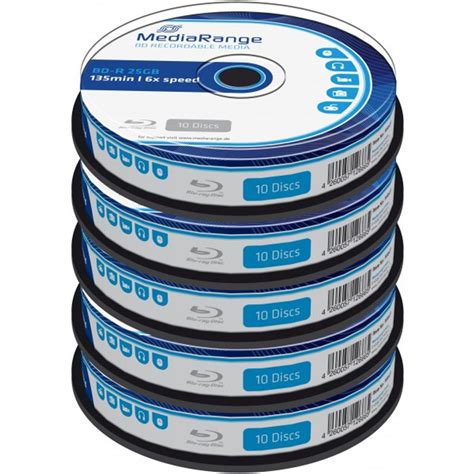 Blu Ray Disc Mediarange Bd R Gb X Speed Kaufland De