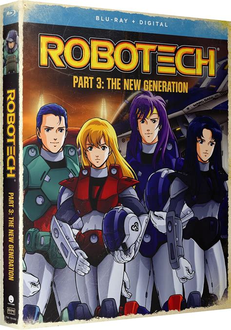 Robotech Part 3 The New Generation Blu Ray Digital