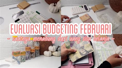 Evaluasi Budgeting Februari Isi Saving Challenge Dari Sisa Uang