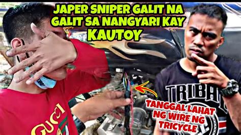 Japer Sniper Galit Na Galit Sa Nangyari Kay Kautoy Youtube