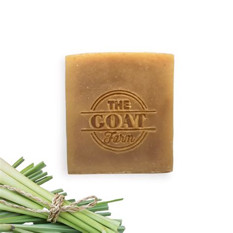 Lemongrass Essential Oil Goat Milk Soap 5 Oz The Goat Farm