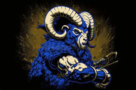 Rampaging with Spirit: the Exciting Mascot of the Los Angeles Rams ...