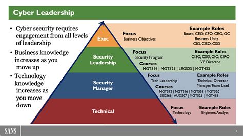 Sans Cybersecurity Leadership Curriculum Ciso Training Sans Institute