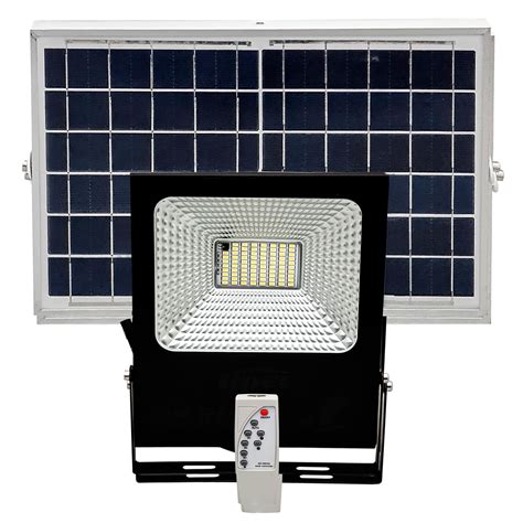 Foco Solar LED LIPER 50W Luz Fría para Exterior IP65 Diseño Compacto y