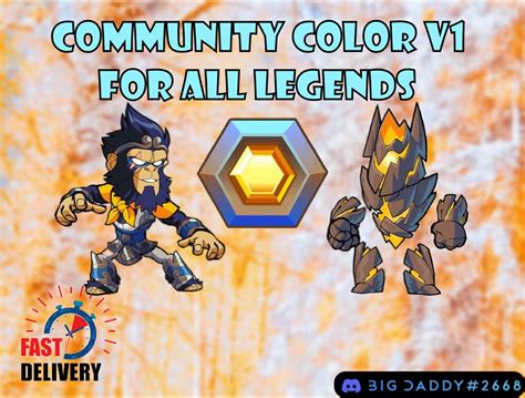 For Brawlhalla: Community Color V1 universal Color Sceme - Etsy