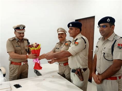 Sikars First Ig Satyendra Singh Took Charge सीकर के पहले आईजी सत्येंद्र सिंह ने किया कार्यभार