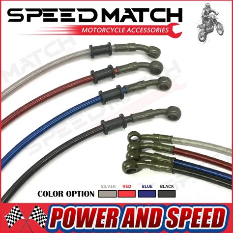 Motorcycle Dirt Bike Braided Steel Hydraulic Reinforce Brake Line