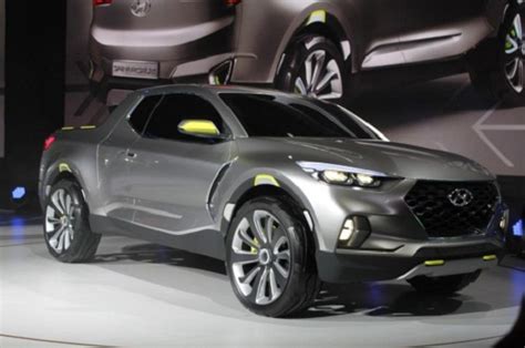 Hyundai Santa Cruz Crossover Concept Unpacked In Detroit