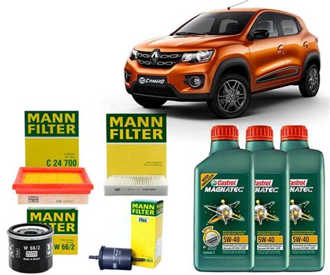 Kit Revis O Troca De Leo W E Filtros Renault Kwid