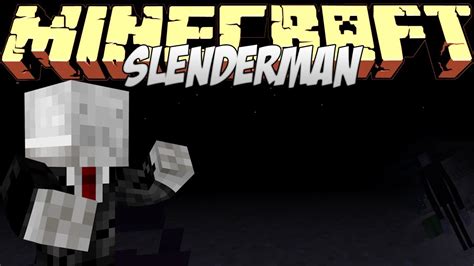 Minecraft Mods Showcase Slenderman Mod Youtube