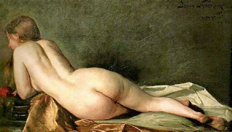 Justine portraits retrouvés Jenny Nystrom Lying Female Nude
