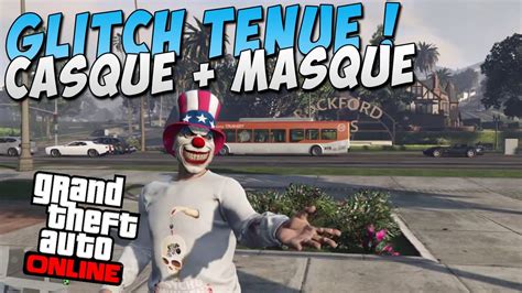 Mettre Un Casque Ou Chapeau Avec Un Masque En Meme Temps Gta Online