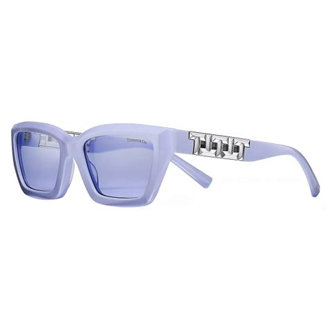 Tiffany And Co Rectangular Sunglasses Violet Tiffany T Collection Tiffany And Co Eyewear