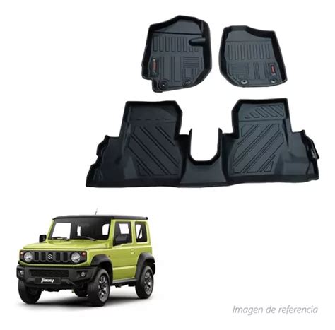 Juego Tapetes Suzuki Jimny Uso Rudo Manual Standar 3piezas Meses Sin