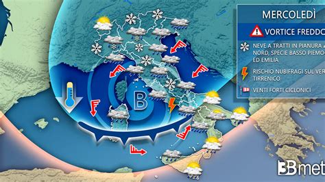 Previsioni Meteo In Arrivo Ciclone Freddo 2 Dicembre 2020