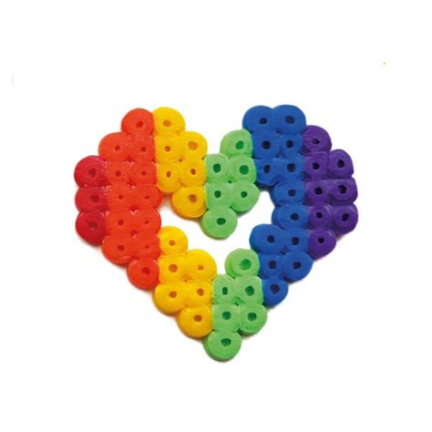 7 Rainbow Perler Bead Patterns For Colorful Creations Diy Crafts