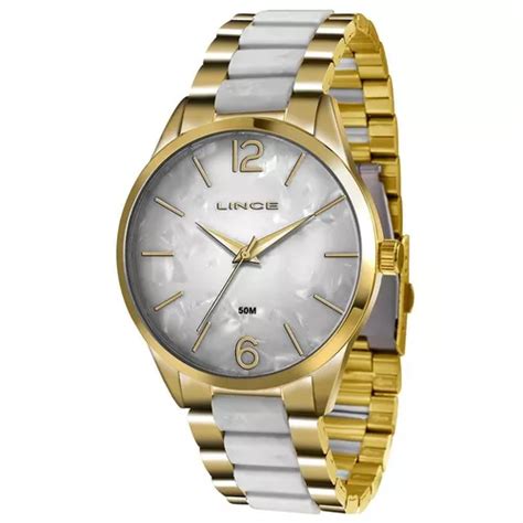 Reloj Dorado Lince Para Mujer Lrt4382l B2bk MercadoLibre