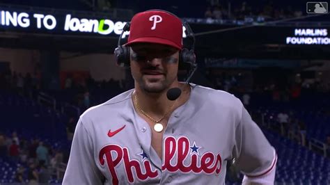 Nick Castellanos describes comeback win over Marlins | 08/01/2023 | Philadelphia Phillies