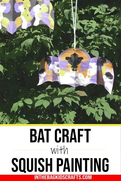 Paper Bat Craft (Process Art!) • In the Bag Kids' Crafts